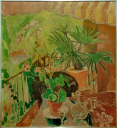 Op de veranda